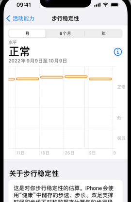 泾阳iPhone手机维修如何在iPhone开启'步行稳定性通知'