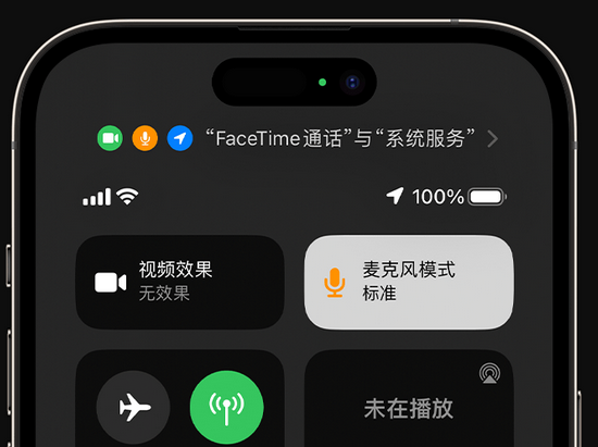 泾阳苹果授权维修网点分享iPhone在通话时让你的声音更清晰 