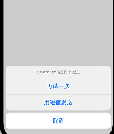 泾阳apple维修iPhone上无法正常发送iMessage信息