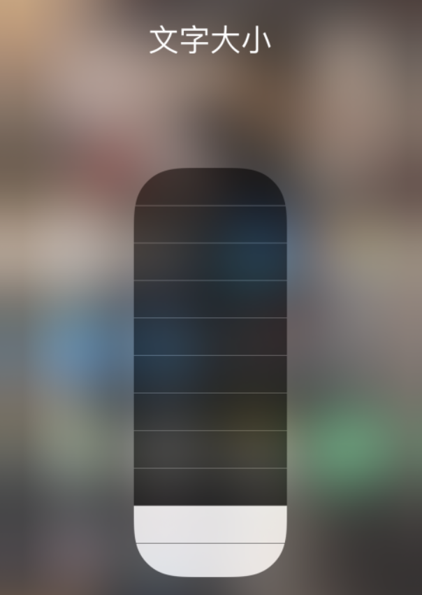 泾阳苹果手机维修分享小技巧：在 iPhone 控制中心快速调节字体大小 